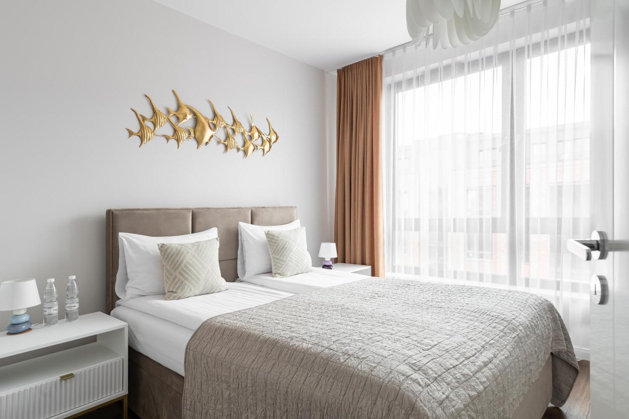 Scala 60D City Center Apartments With Parking By Lion Apartments 格但斯克 外观 照片