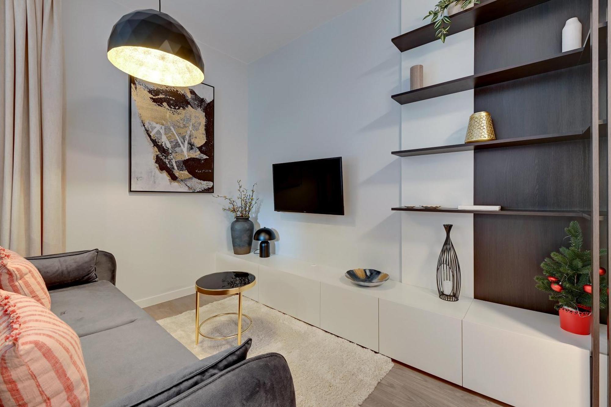 Scala 60D City Center Apartments With Parking By Lion Apartments 格但斯克 外观 照片