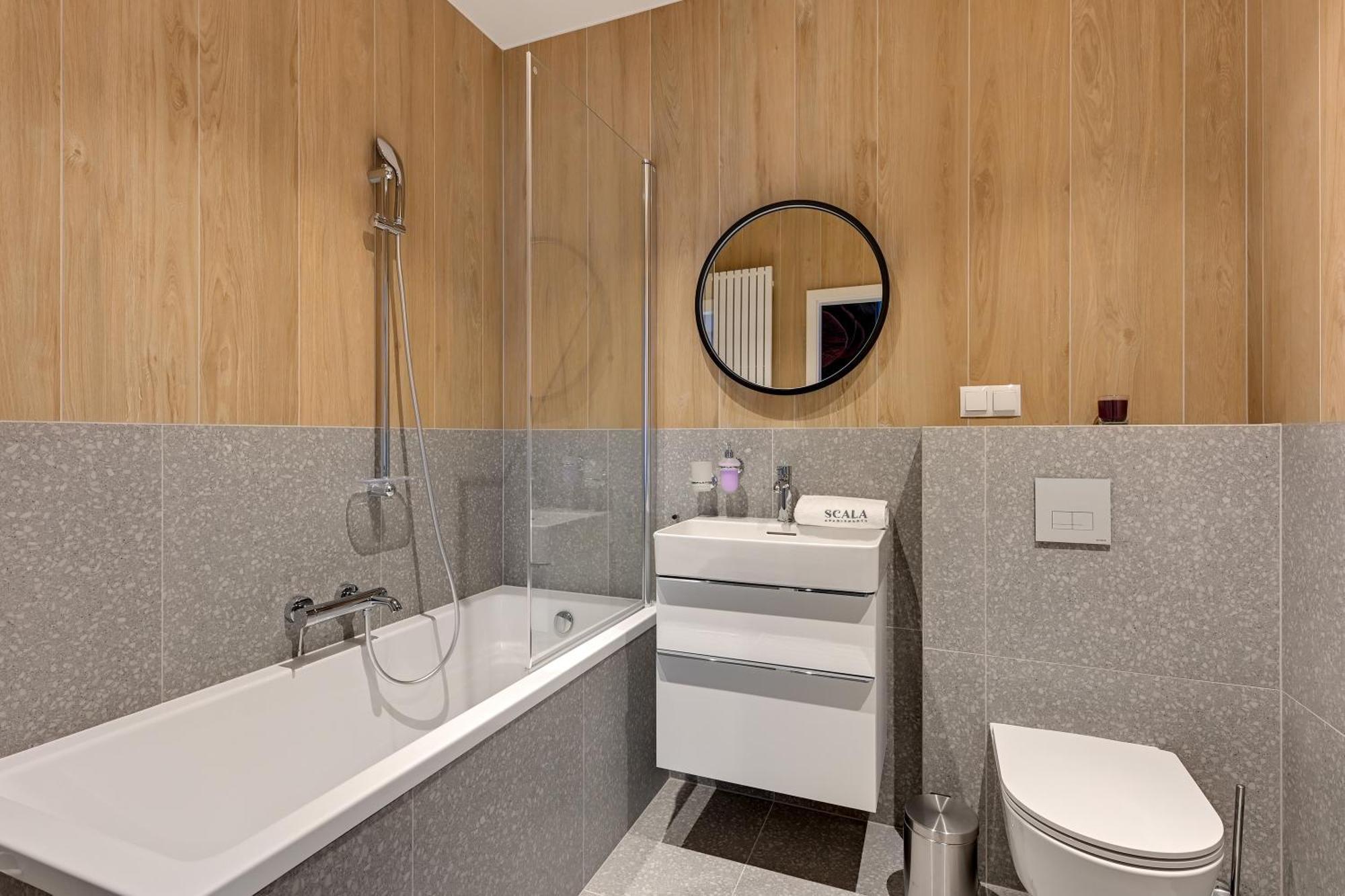 Scala 60D City Center Apartments With Parking By Lion Apartments 格但斯克 外观 照片